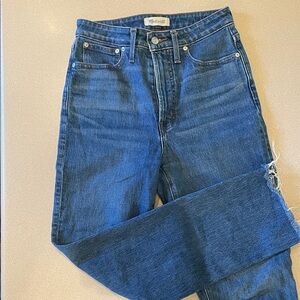Madewell Curvy Perfect Vintage Straight Denim Jeans